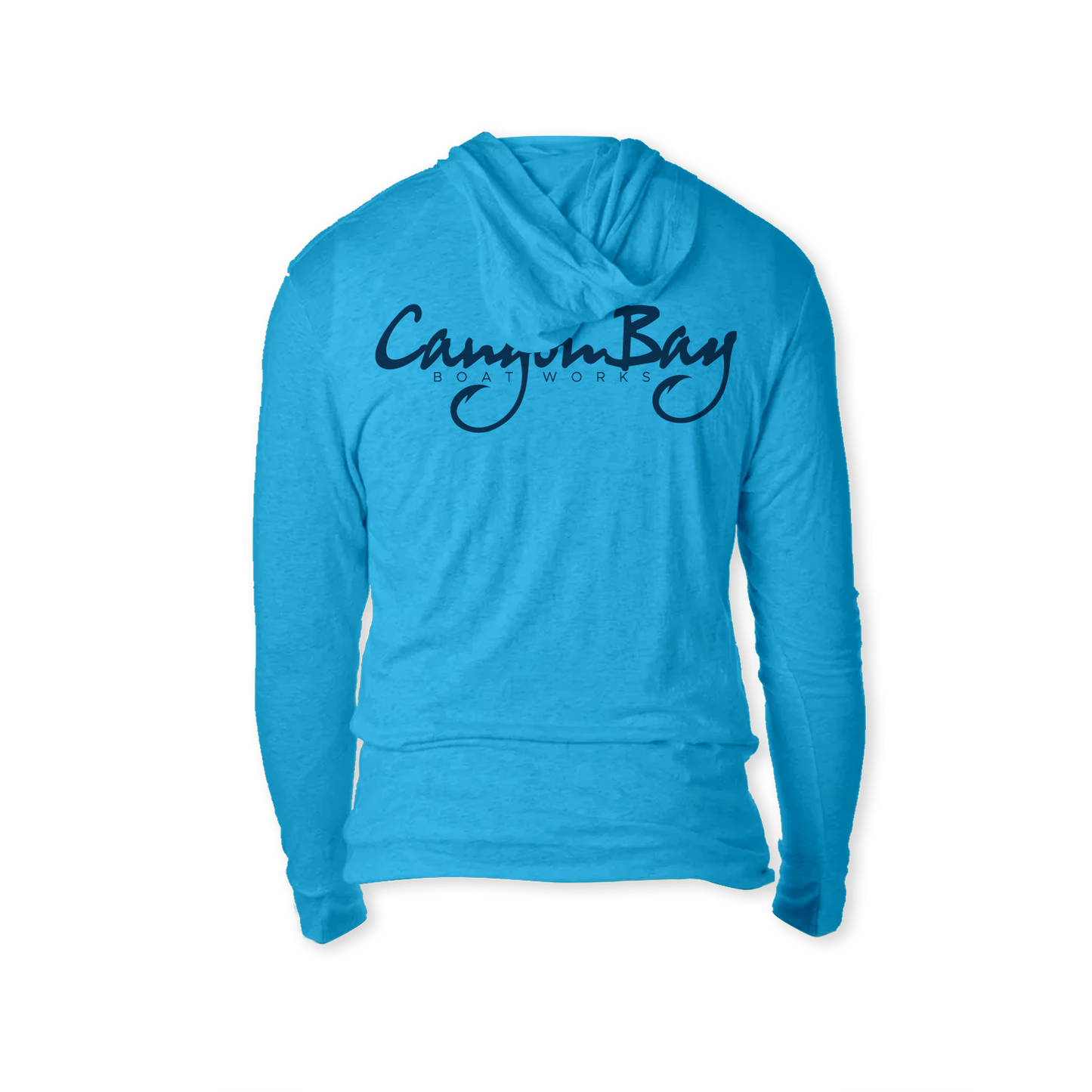 Triblend Long Sleeve Hoodie Canyon Bay